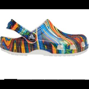 Kids Crocs Tie Dye size C6